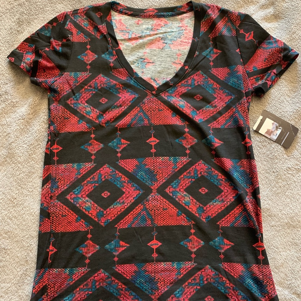 BDG Tribal Print Shirt